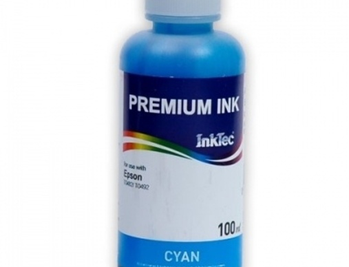 Чернила для EPSON (T0482) St Photo R200/300/RX500/600 (100мл,cyan) E0005-100MC InkTec - изображение